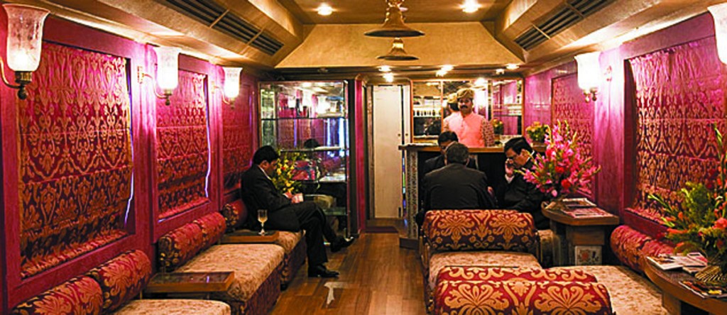 Spa services in luxury trains